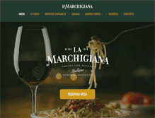 Tablet Screenshot of marchigiana.com.ar